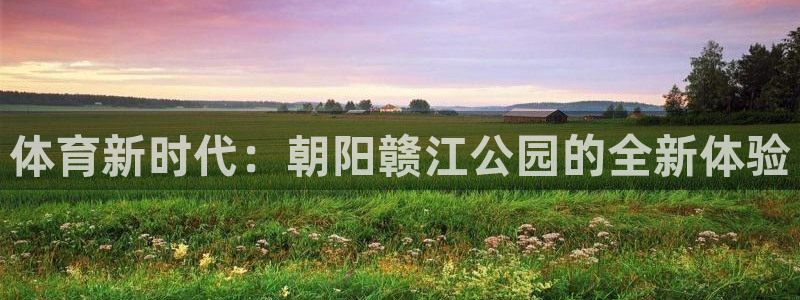 七星体育NBA：体育新时代：朝阳赣江公园的全新体验